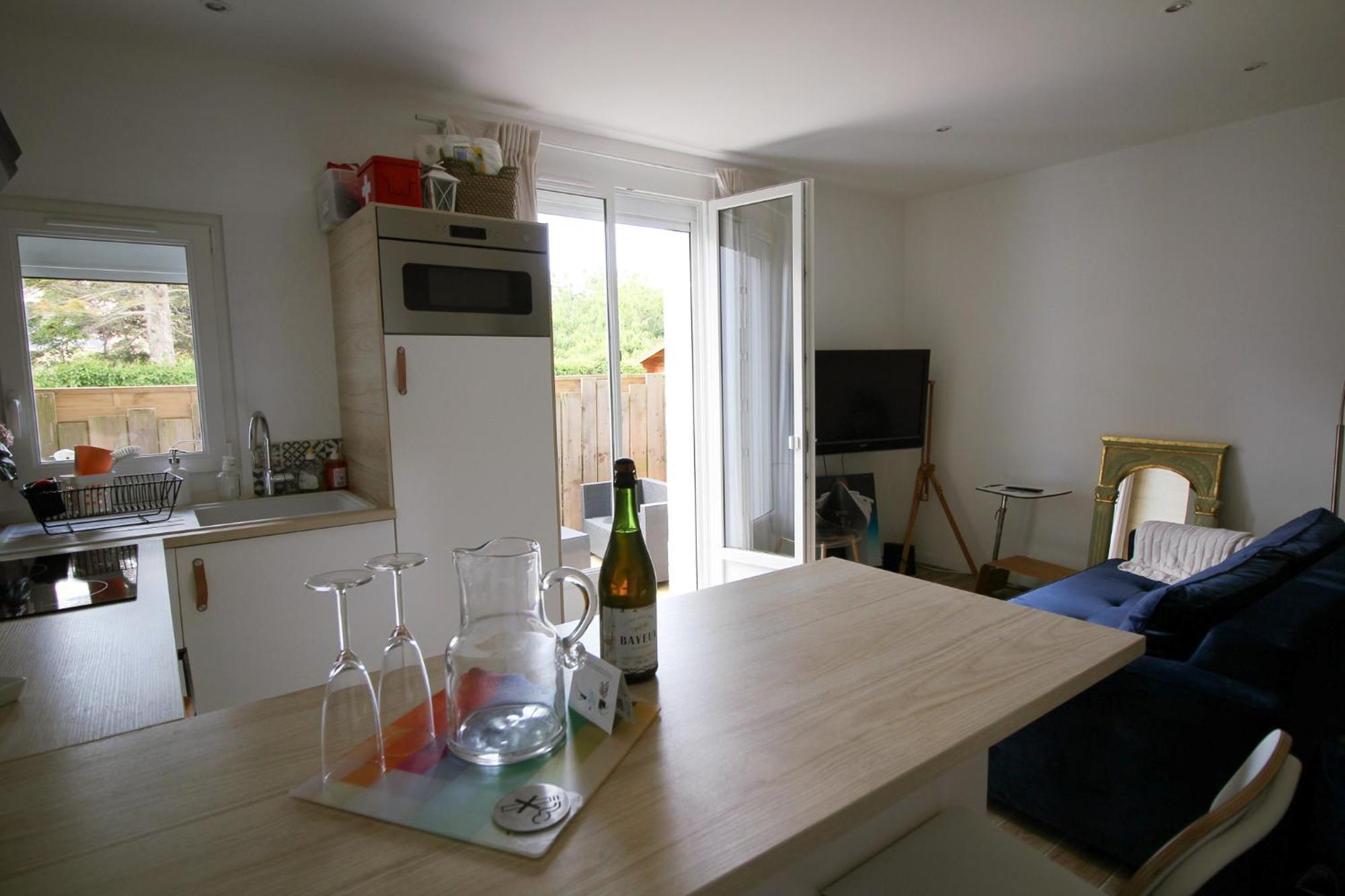 Appartement Avec Terrasse Privee, Plage A Pied Saint-Aubin-Sur-Mer  Εξωτερικό φωτογραφία