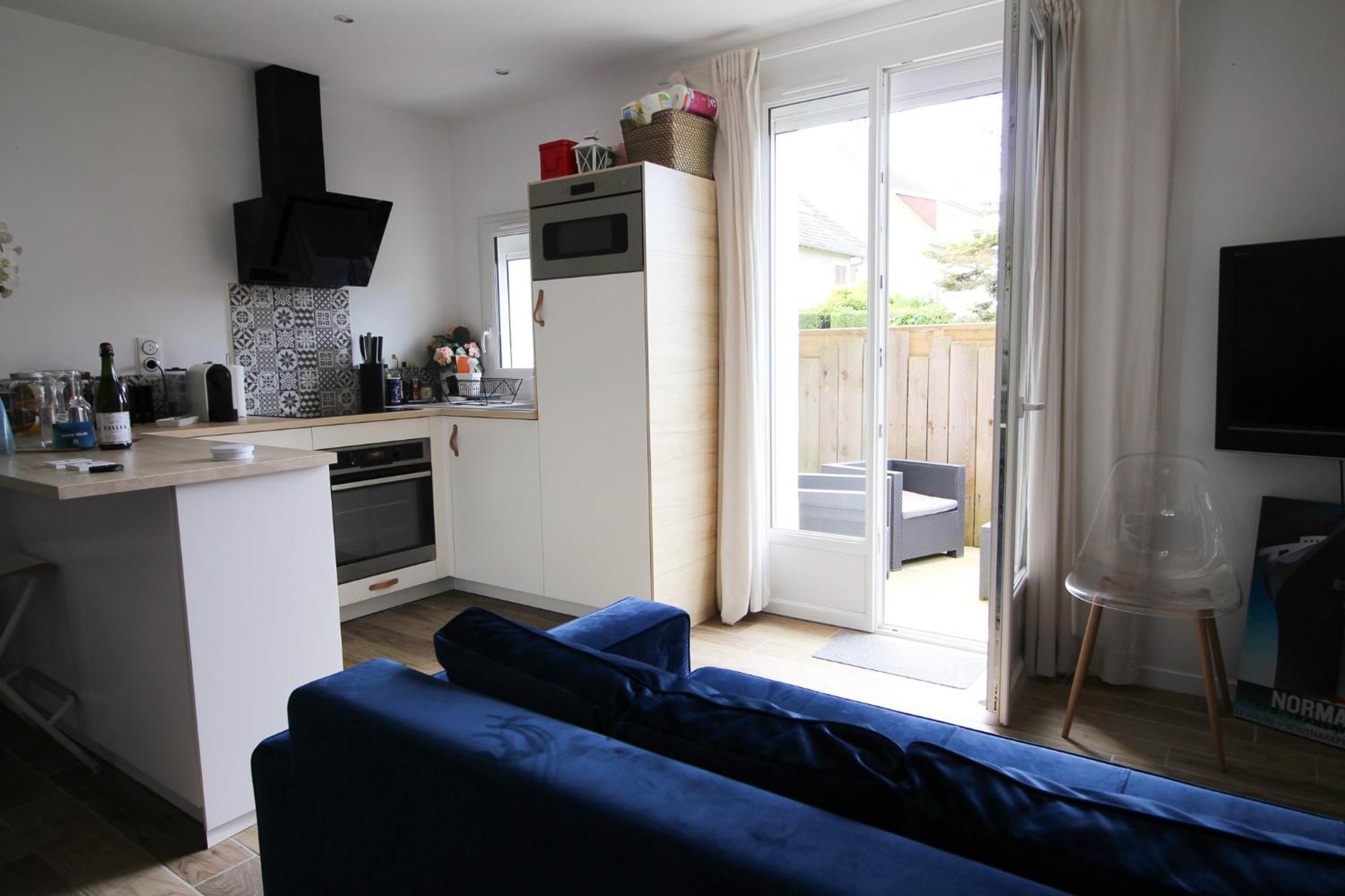 Appartement Avec Terrasse Privee, Plage A Pied Saint-Aubin-Sur-Mer  Εξωτερικό φωτογραφία
