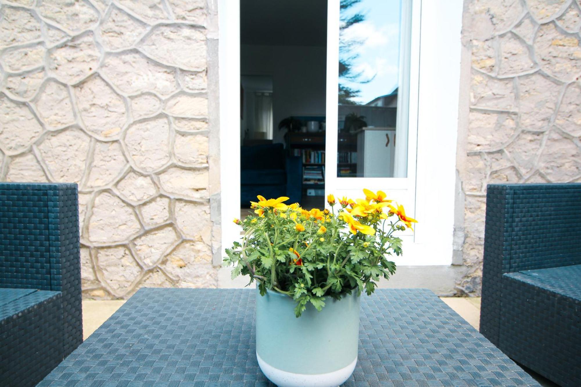 Appartement Avec Terrasse Privee, Plage A Pied Saint-Aubin-Sur-Mer  Εξωτερικό φωτογραφία