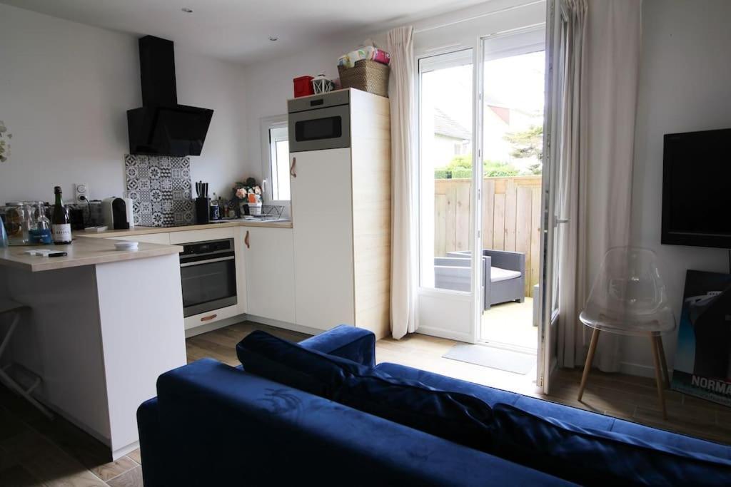 Appartement Avec Terrasse Privee, Plage A Pied Saint-Aubin-Sur-Mer  Εξωτερικό φωτογραφία